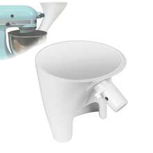 Entonnoir à farine pour robot KitchenAid - Entonnoir à farine pour robot KitchenAid, accessoire de protection anti-déversement pour modèles 4,5-5 Qt à tête inclinable (KSM150/KSM155), outil de cuisson sans mésure, lavable au lave-vaisselle - 1 pièce - Voir 10