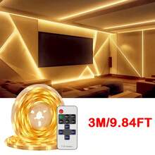 Acosh Neon Lampu Strip LED 1m-10m, Ditenagai USB, Kontrol Jarak Jauh, Pilihan Warna Putih Hangat/Putih Dingin, Pemasangan Mudah, Cocok Untuk Dekorasi Kamar Tidur, Lemari Pakaian, Kabinet, Lampu LED Kamar Tidur - beraneka warna - View 14