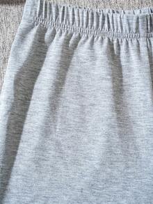 2pcs/Set Toddler Boys' Cartoon Print Outfit, Comfortable Fabric, Summer Game Party Style - Black - View 4