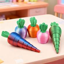1/2/4 củ cà rốt in 3D có thể mở rộng, cà rốt Phục Sinh, màu ngẫu nhiên, có thể mở rộng và thu gọn, đồ chơi giảm căng thẳng, cải thiện sự tập trung, thích hợp cho văn phòng, bàn làm việc, trang trí phòng ngủ, trang trí xe hơi, quà tặng sưu tầm sáng tạo, đồ trang trí ngày lễ dễ thương, quà tặng Phục Sinh, quà tặng Giáng sinh, quà tặng sinh nhật. - Nhiều màu - Xem 11