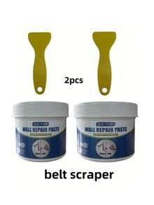 Wall Repair Paste Covers Stains, Cleans The Wall, Repairs Peeling Wall Paint, Damp Crack Repair Agent, Household Wall Repair Paste, Wall Damage, Scratches, Dents, Cracks, Nail Holes, Wall Repair Paste. Wall Repair Paste Patching Agent. Gypsum Board Repair Kit. - Multicolor - View 5
