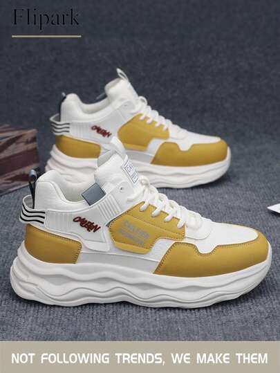 Flipark Men's Sports Running Training Shoes, Walking Shoes, Men's Running Tennis Casual Shoes, Fashion Minimalist Versatile Sports Fitness Shoes, Men's Breathable Lightweight Comfortable Sneakers