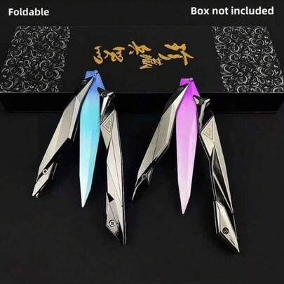 Nueva Colección de Accesorios de Juego Heirloom Vol.2 Kunai Modelo de Plástico Plegable, Accesorio Inofensivo para Varios Regalos Festivos - Regalo Perfecto - Regalo de Cumpleaños - Regalo para Él - Regalo para Ella - Regalo de Pascua - Regalo Festivo - Regalo del Día de San Valentín