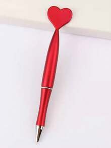 10pcs Heart Shaped Pens, Suitable For Valentine's Day, Christmas, Halloween, Nurses' Day, Thanksgiving, Customizable Logo - Multicolor - View 9