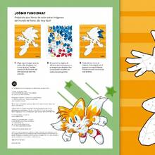 SONIC: El libro oficial para colorear stickers VR Editoras (Libro Original) - Libro único - Ver 5