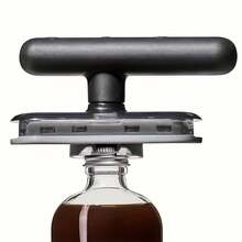 1个可调节多功能瓶罐开启器 - 易握手动厨房工具，耐用ABS材质，无需用电，适合派对和日常使用开罐器 - 彩色 - 查看 4