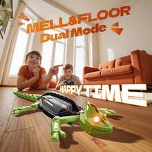 Remote Control Bionic Smart Electric Wall Climbing Chameleon/Cockroach Toy Car, Dual-Mode Realistic Crawling On Ground & Wall, 360° Rotation With Vacuum Suction, Funny Pranks & Climbing Toy, Interactive Playtime & Party Gift For Boys & Girls 3+ Years Old - Multicolor - View 11