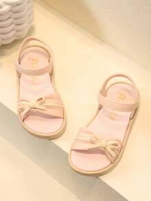 Summer Kids/Toddlers Indoor Skid-Proof Beach Flat Sandals - Pink - View 2