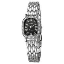 1pc Unique Oval Dial Quartz Watch, Suitable For All Occasions, / Year-End Promotion / Birthday Gift / Holiday Gift - Silver - View 8