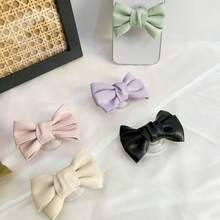 1个蝴蝶结手机支架，简约韩式可伸缩桌面支架 - 彩色 - 查看 7