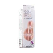 KISS ImPRESS Color FX No Glue Mani 30 Pcs Press On Nails Medium False Nails Metallic Chrome And Cat Eye Peel And Press Hassle-Free Removal Includes Manicure Stick Prep Pad And File All In Medium - 全部投入 - 查看 7