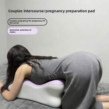 【真空压缩】牛奶丝睡眠枕，泡沫填充多功能腰部支撑枕，适用于办公室午睡、居家使用，冬季适用，加厚床枕 - 趴睡枕[米灰拼色]房事 - 查看 4