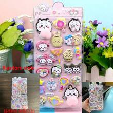 1pc Anime Cartoon 3D Stickers, Cute Animal Kitten Stickers, Reusable Waterproof Stickers, DIY Craft Stickers, Suitable For Laptops, Water Bottles, Notebooks, Cars, Luggage, Gift Wrapping, Party Decorations, Vinyl Stickers, School Supplies, Back-To-School Supplies.(Random Style) - Multicolor - View 9