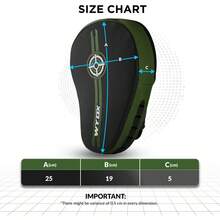 Guantes de Boxeo, Manoplas Curvas para Entrenamiento de precisión, Cuero sintético de Primera Calidad para Golpes Rectos y Ganchos, Correa Ajustable y ventilada, Ideales para Muay Thai. - Verde y negro - Ver 9