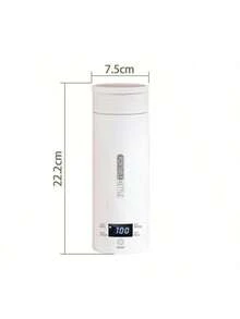 New Portable Electric Water Cup, Multi-Function Electric Kettle, Mini Electric Insulated Water Cup, Suitable For Dorm, Home, Travel, Capacity: 450ml - EU F Type Plug(220-240V) - View 11