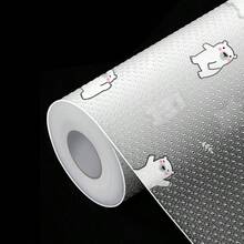 1pc Thick EVA Drawer Liner, 30/45cm Width X 100cm Length, Waterproof, Mildew-Proof, Oil-Proof, Suitable For Kitchen/Wardrobe/Cabinet,Cute Stuff - Happy Bear Diamond Pattern - View 9
