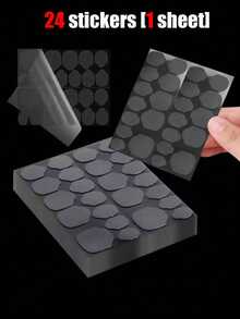 480pcs/360pcs/240pcs/120pcs New Jelly Gel Nail Stickers, Double-Sided Jelly Nail Stickers, UV Curing Nail Gel, Waterproof, Long-Lasting, Suitable For Wearing False Nails, Requires Curing - Clear - View 12