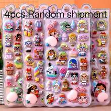 新款可爱兔子减压挤压玩具贴纸 - 彩色 - 查看 11