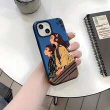 Estuche para teléfono Night Sky Adventure Compatible con estuches para teléfonos   17  16 Pro Max  15 Pro Max  13 y  12 Hecho de material 2 en 1 que brinda protección contra golpes y caídas Un regalo perfecto para familiares, amigos, amantes, novios, novias y el Día de San Valentín - Blanco - Ver 6