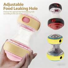 New Pet Slow Feeder Bowl, Puzzle Feeder Toy, Automatic Anti-Gulp Dog Food Bowl, Wobble Slow Feeder Toy - Multicolor - View 2