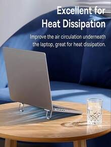 2/4pcs Foldable Portable Laptop Stand: Hidden Design, Ergonomic, Suitable For 10-18 Inch Laptops, Tablets, Keyboards And Phones, Made Of ABS Material - A - View 9