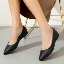 lunryet Women's Chunky Closed Toe Low Block Heels Work Pumps Comfortable Dress Wedding Shoes For Party Office EPIC-1 - 黑色 - 查看 9