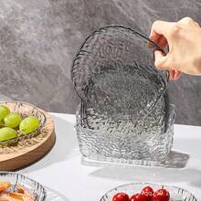 Minimalist Luxury Bone China Plate, Transparent Tabletop Bone Dish, Small Plate - Multicolor - View 6