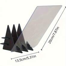 便携式光学绘图板 - 采用透明PVC材质，适合初学者和专业人士，是素描和图像描摹的理想之选，配有投影板 - 兼容手机和平板电脑，便携式光学绘图投影工具，是圣诞节、新年、万圣节、感恩节的理想礼物。 - 彩色 - 查看 9