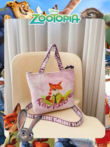 Disney 1 Pc Officially Licensed Zootopia Nick Pattern Make Up Bag, Women's Cute Cartoon Handbag , Adjustable Shoulder Strap Crossbody Bag,For Women Students,Ideal For Daily Use,Casual Outings, Shopping Makeup Bag Toiletry Bag Cosmetic Bag Skincare Bag Wash Bag Toiletry Travel Bag Vacation Essentials Travel Bags For Women Portable Large Capacity Bag - Multicolor - View 11