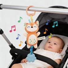 Plush Baby Toy With Portable Hanging Ring Chimes Toy - Baby Stroller Chimes Plush Rattle Doll, Suitable For Car Seat, Random Color Accessories - Multicolor - View 15