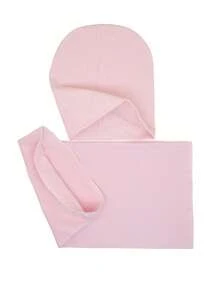 Set de 2 piezas de gorro y bufanda de unicolor para niños, gorro y bufanda de punto cálidos para niñas pequeñas/grandes, primavera/otoño - Rosa Pálido - Ver 5