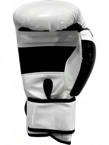 Guantes de Boxeo Venum Entrenamiento, Profesional, Resistencia, Comodidad, Alta Calidad, para Sparring, Kickboxing y Artes Marciales - Blanco - Ver 7