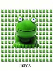 5/10/20/30/100PCS Tiny Frog Mini Resin Frogs Miniature Plastic Green Frog Figures For Craft, Garden Decor, Home Decorations,Room Decoration,Autumn Decoration,Gift,Valentine's Day Gifts