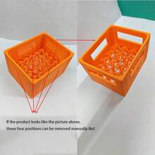 1pc 3D Printed AAA/AA Battery Storage Box - High Capacity, 30/20 Compartments, Durable Plastic Material, Suitable For Home Decor, Christmas & Halloween Gifts, Battery Organizer | Decorative Battery Case | Stackable Design (Batteries Not Included) - Multicolor - View 10