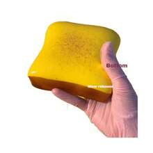 1个超柔软黄油吐司造型捏捏乐减压玩具 - 生日、节日、圣诞节、万圣节的完美礼物 - 彩色 - 查看 10