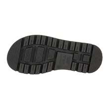 Women's Platform Sandal With Blogger Style, Soft Platform Sole, Moleca 5504.103, Beach Style With Buckle. - 黑與白 - 查看 3