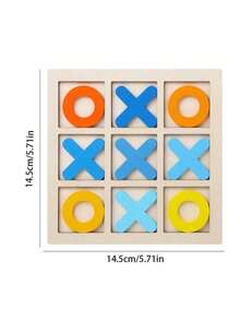 New - 1PC - Mini/Large Tic Tac Toe Game Set - XO Game Pieces Competition - Fun & Interesting - Children & Parent Interactive Tabletop Game - Tic Tac Toe Game Toy - Birthday Gift - Easter Gift - Christmas Gift - Gift - Holiday Gift - Perfect Gift - Gift Toy - Multicolor - View 7