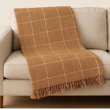Luxury Giant Sofa Throw 240m X 180m - PREMIUM CHESS SAND - View 3