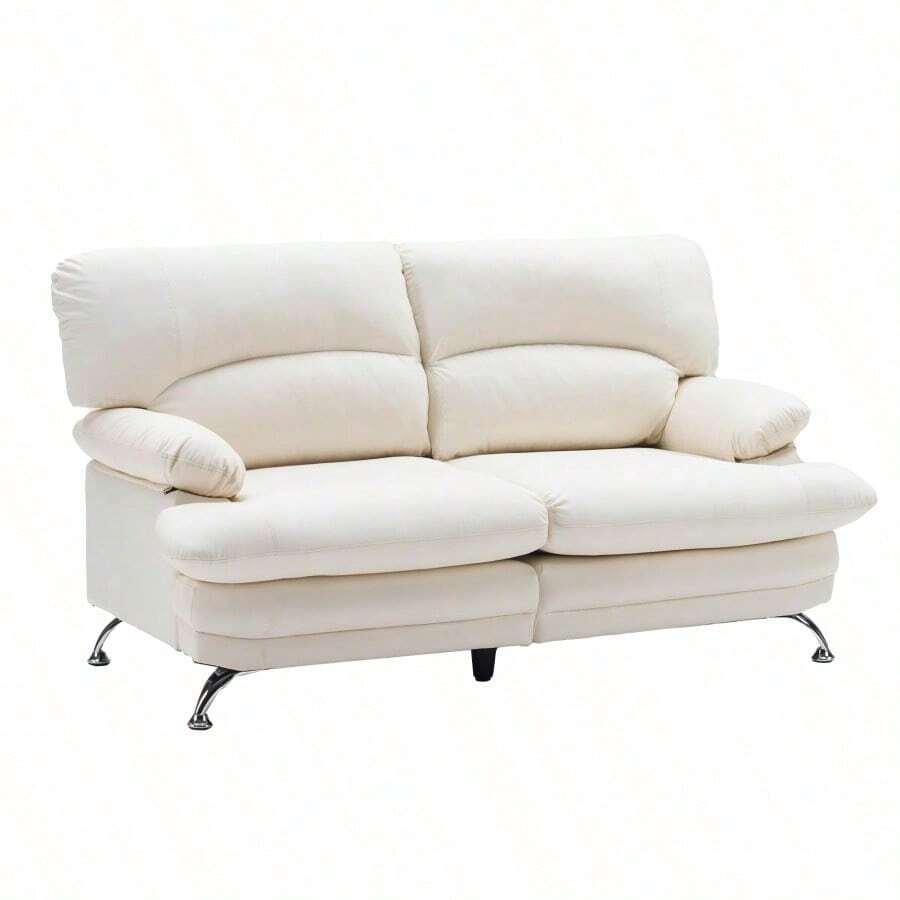 Patio Loveseats - Beige + PU + 2 Seat1-0 - View 1