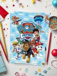 Paw Patrol Themed Birthday Party Invitation/Greeting Card - Multicolor - View 4