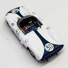 Burago 1:43 Escala  330P Sebring 12 Horas 1965 Coche de Carreras #30 Equipo de Carreras Mecom P. Rodríguez / G. Hill Edición Limitada Artículo Decorativo Coleccionable, Regalo para Hombres Cumpleaños/Festividad - 1:43 -330P - Ver 7
