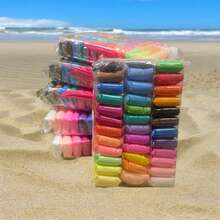 2 Packs Of 36 Colors Of Handmade Plasters, Develops The Brain, Each Pack With Tool. - Multicolor - View 4