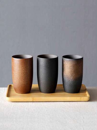 1个陶瓷可乐杯，饮水杯，适用于家庭聚会、毕业派对、咖啡杯、早餐麦芽牛奶杯、办公室水杯、晨漱杯、中式茶具茶杯，260毫升大容量个人使用杯，在日本很受欢迎