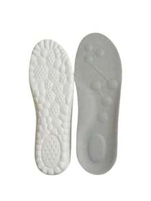 High Elastic Latex Insoles, Shock Absorbing, Arch Support, Breathable Sports Shoe Insoles