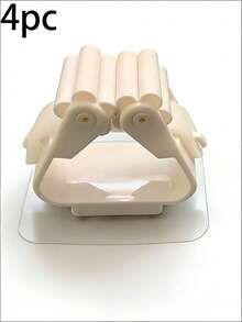 8/4/1 件装免钻孔拖把架，浴室拖把挂钩，自粘式拖把架，壁挂式扫帚拖把收纳整理架，清洁工具夹，家用拖把夹，厨房用具架，多功能浴室挂钩，适用于家庭、浴室、厨房、花园和车库的收纳，节省空间，用途广泛，居家和旅行收纳必备 - 白色 - 查看 12