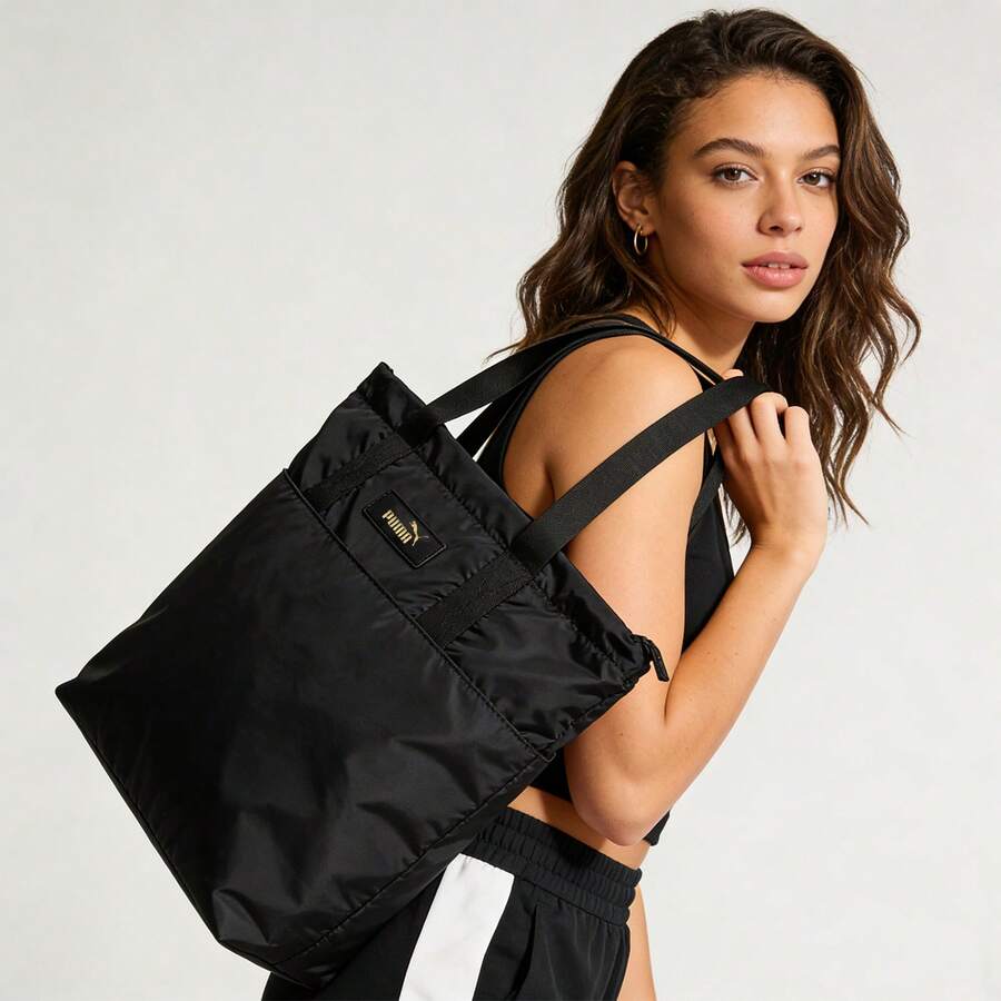 Puma 女包休閒包戶外出行手提包收納單肩包運動拎包 090647-01