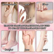 Women's Sweet Vanilla Perfume Oil 24H Long-Lasting Floral Fruity Scent Alcohol-Free Roll-On Cologne Travel Size 10ml For Dates Parties Valentine's Day Men's Cologne Cheap Massager Baths Bodys Works Perfume - 10ML - 查看 7