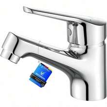 Basin Taps For Bathroom, Sink Taps Mixers Chrome, Hot & Cold Control, Brass, M11050 - Basin Tap - View 1