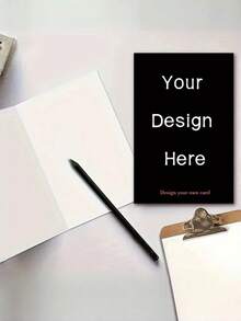 Thiệp ảnh thiết kế theo yêu cầu | Sinh nhật, đám cưới (kèm phong bì), kỷ niệm, quà tặng doanh nghiệp và các dịp khác - Tải ảnh của riêng bạn lên, viền đen trang nhã, phù hợp với các trung tâm in ấn kỹ thuật số, lý tưởng cho các dịp đặc biệt và quà tặng. - Nhiều màu - Xem 2