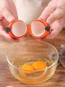 Creative Egg Cracker, Portable Quick Egg Beater, New Kitchen Gadget - Multicolor - View 6